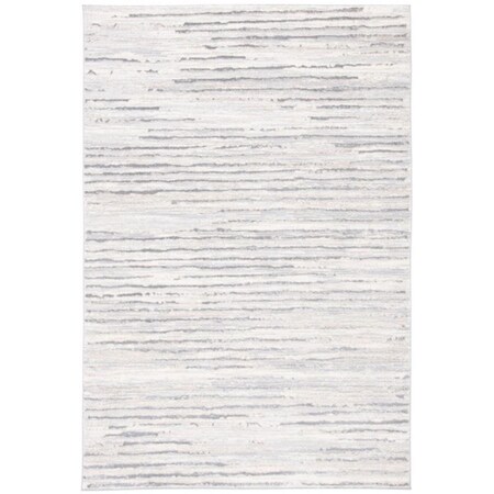 Safavieh 4 ft. 5 in. x 6 ft. 5 in. Lagoon 500 Contemporary Rectangle Power Loomed Rug - Gray & Dark Gray LGN518G-4